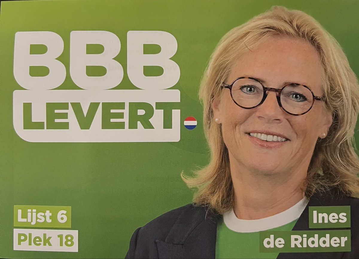 Heb je even? Een paar belangrijke stellingen van <a href="/BoerBurgerB/">BBB BoerBurgerBeweging 🍀🍀🍀</a> 
🍀geen verhoging eigen risico ziektekostenverzekering
🍀geen onvrijwillige uitkoop boeren
🍀bejaardentehuis in modern jasje
🍀geen windturbines 
Eens? Stem dan voor realistisch beleid, BBB, plek 18!
