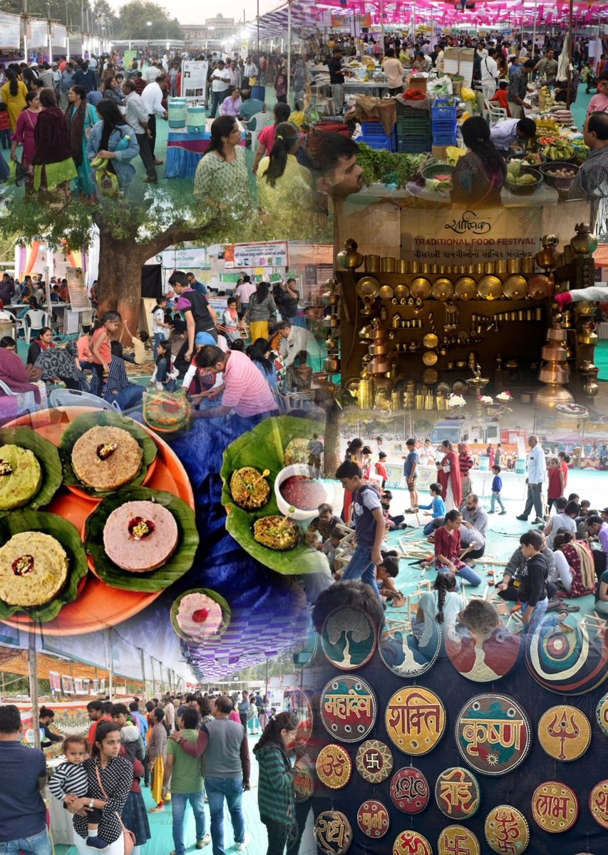 Sattvik 2025
🌿 Traditional Food Festival 🌿
📅 Dates: 27th – 31st December 2025
📍 Venue: Bhagvat Vidyapeeth, Sola, Ahmedabad
Bookings are open only for Traditional Food Stalls and Organic &amp; Natural Products.
For stall bookings, please contact:
SRISTI NGO 
+91 99253 20793