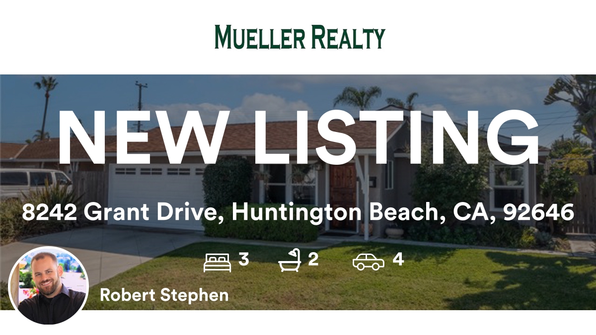 bobsbigday's tweet photo. 🛌 3 🛀 2 🚘 4
📍 8242 Grant Drive, Huntington Beach, CA, 92646

My latest listing on RateMyAgent.

https://t.co/Jx7ZA1CXVi

...
#ratemyagent #realestate #Mueller_Realty https://t.co/d4B8o0hnoj
