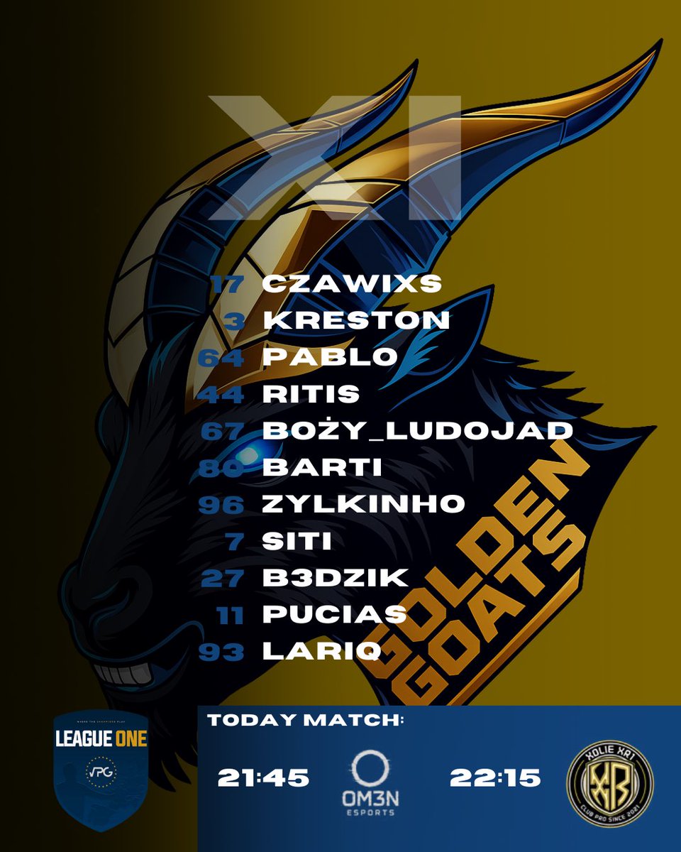 Golden Goats tweet media