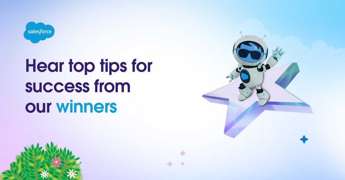 asksalesforce's tweet image. The success factor is clear: Become an Agentic enterprise.💡

See how our Customer Success Award winners are setting the pace for the future of business and read their winning strategies.

Read the blog: sforce.co/4htFZOG