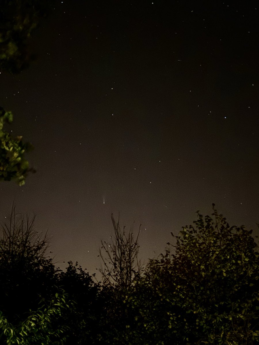 Ein Foto vom #Komet ☄️