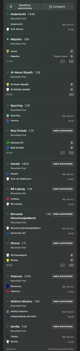 nakatabet's tweet photo. Vamos con este parlay de favoritos para los juegos de hoy, banda 🔥⚽️

Si cae, se van 700 pesos 💰🎉

RT para participar y sígueme para más sorteos 💰💰💰 https://t.co/YQLKcAhBAq