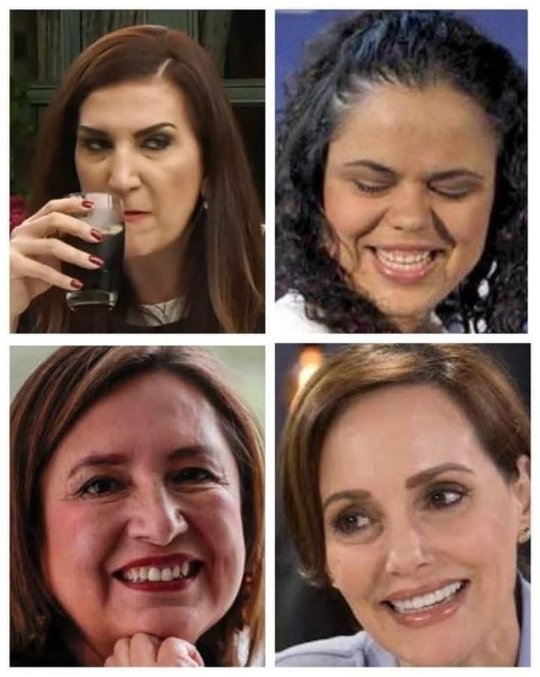 Aquí están las actrices, ¿adivina la película ?