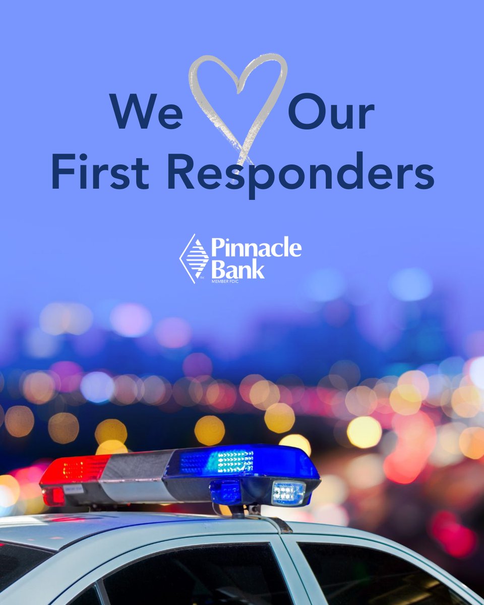 Today is National First Responders Day!

To the firefighters, EMTs, paramedics, police officers, and dispatchers who answer the call, you make our communities stronger. Thank you for showing up every day with courage and care. 💛

#NationalFirstRespondersDay #LocalHeroes