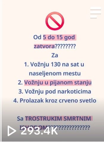 U ROKU OD 3 SATA 293.000 reakcija na Zakon o bezb saobraćaja i Korupciji u Srbiji
 
Ko je rekao da Srbija spava? 
#korupcija #šrotesti #studenti #srbija