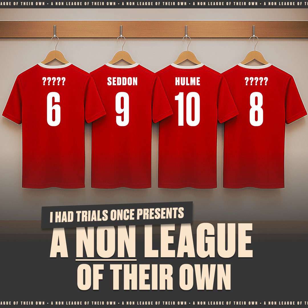 🥁 INTRODUCING... A (Non) League Of Their Own! 🥁

Every Wednesday @ 5pm🎧📺

A new weekly show discussing the best Non-League stories - from managers banning booze to players scrapping with fans...and everything in between!

We'll be joined by some IHTO royalty each week too 👑