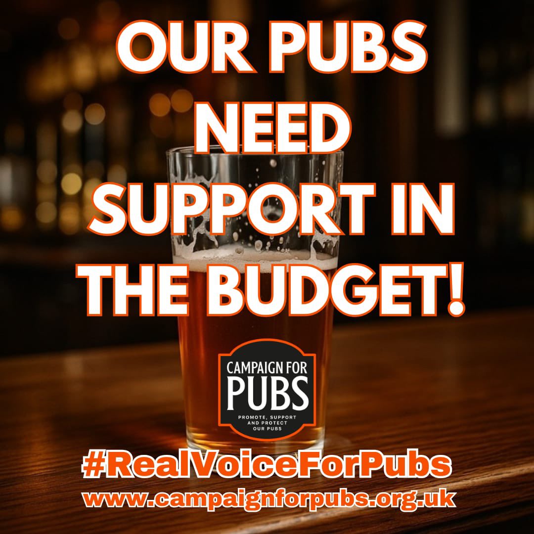 🆘 #pubs need meaningful support in the #Budget, we’ve written to the Chancellor  <a href="/RachelReevesMP/">Rachel Reeves</a> urging her to #saveourpubs.

#Pubs need DIRECT support ✅ 

NOT #beerduty cuts that don’t help pubs or customers &amp; funnel millions to offshore corporates ❌ 

campaignforpubs.org.uk/wp-content/upl…