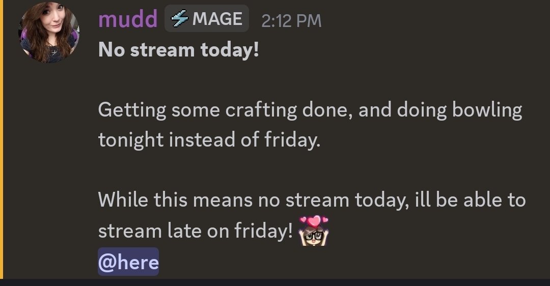 _muddx_'s tweet image. No Stream Today 🎳