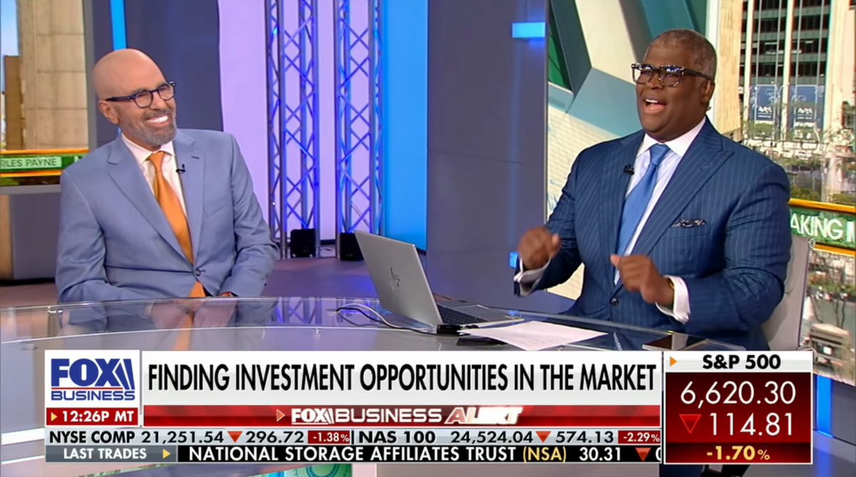 davidnelsoncfa's tweet image. On set with @cvpayne in 5. Hope you can join us. 1/2 the market cap of the $SPX reports this week. A lot to talk about.
