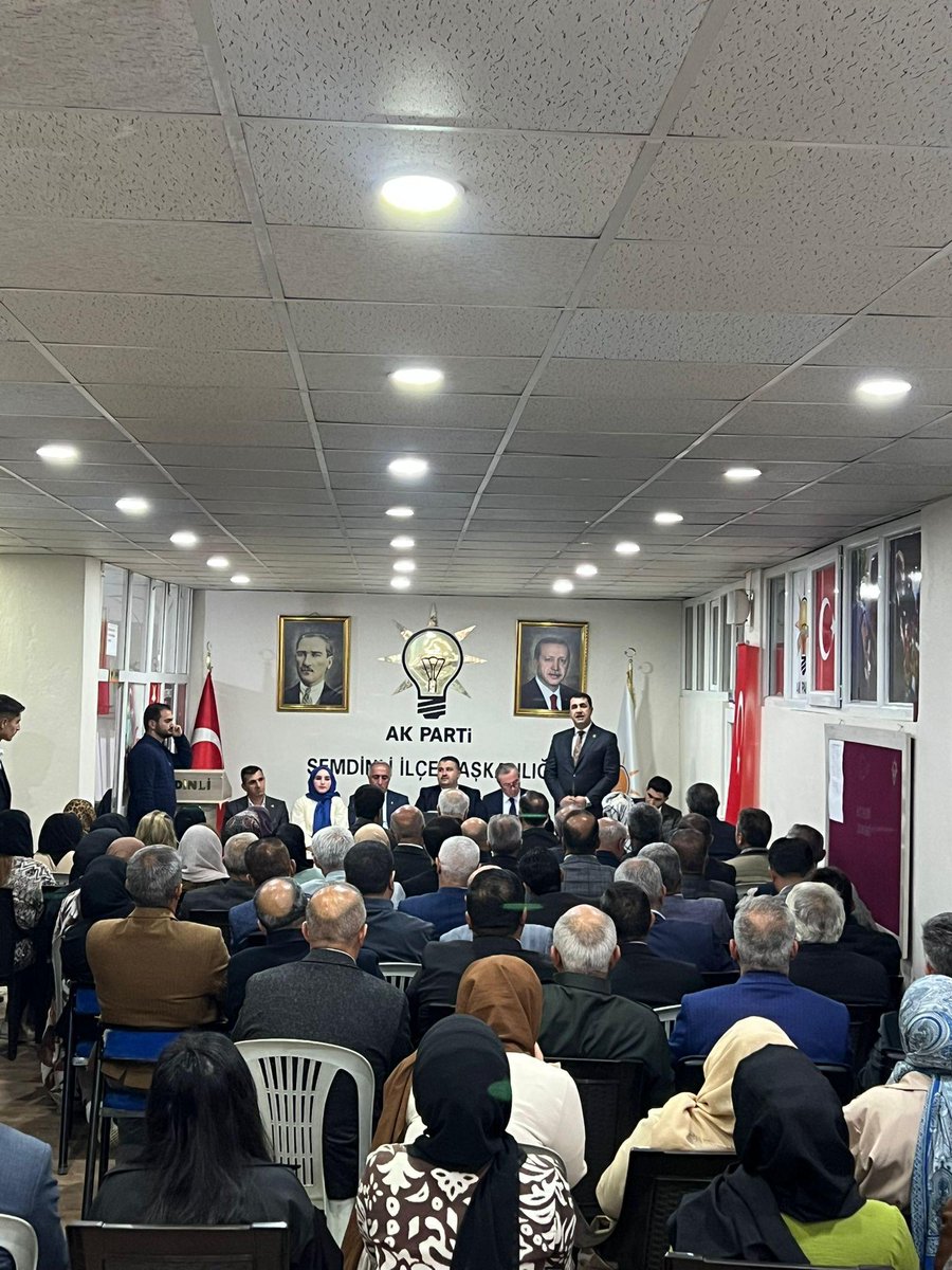 İl Koordinatörümüz Sn. <a href="/byildiz63/">Bahattin Yıldız 🇹🇷🇵🇸</a> ’ın katılımıyla;İl Başkanımız, Belediye Başkanımız, geçmiş dönem başkanımız, 3 kademe, meclis üyelerimiz, mahalle ve köy başkanlarımızla birlikte Ekim Ayı İlçe Danışma Meclisi Toplantımızı gerçekleştirdik.
 
Hayırlara vesile olmasını diliyorum