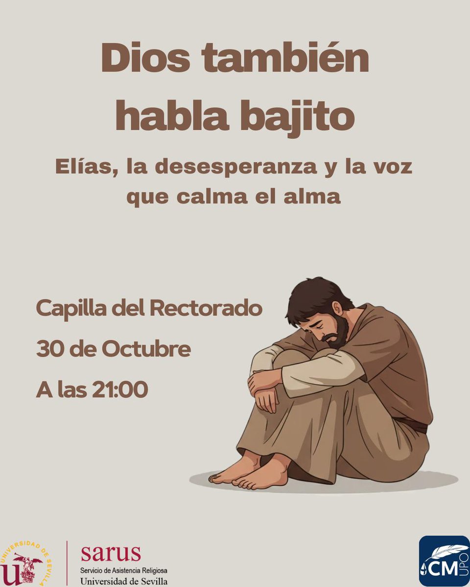 Este jueves tendremos un YOUCAT sobre los momentos en los que sentimos bajito la voz de Dios 🧏‍♂️✝️

Anímate a venir el próximo jueves a conocer la voz que calma el alma ⛪️

Te esperamos como siempre…
📍En la Capilla del Rectorado
🕒 A las 20h misa, 20:30h adoración y 21h YOUCAT