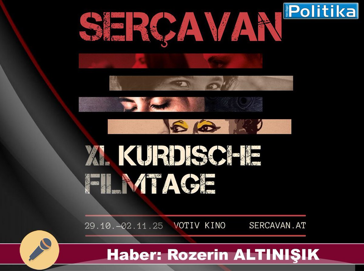 y_ozgurpolitika's tweet photo. 📌Viyana’da hikâyeler perdeye yansıyacak

◾️Viyana’da, 29 Ekim’de itibaren yurt, kayıp, direniş ve özgürlük özlemi konulu filmler seyirci ile buluşacak. Serçavan Film Günleri, “Hikâyeler Perdeye Yansıyor” başlığı ile 11. kez organize ediliyor.

https://t.co/sN8bvI1cRN https://t.co/rjH5nr97mG