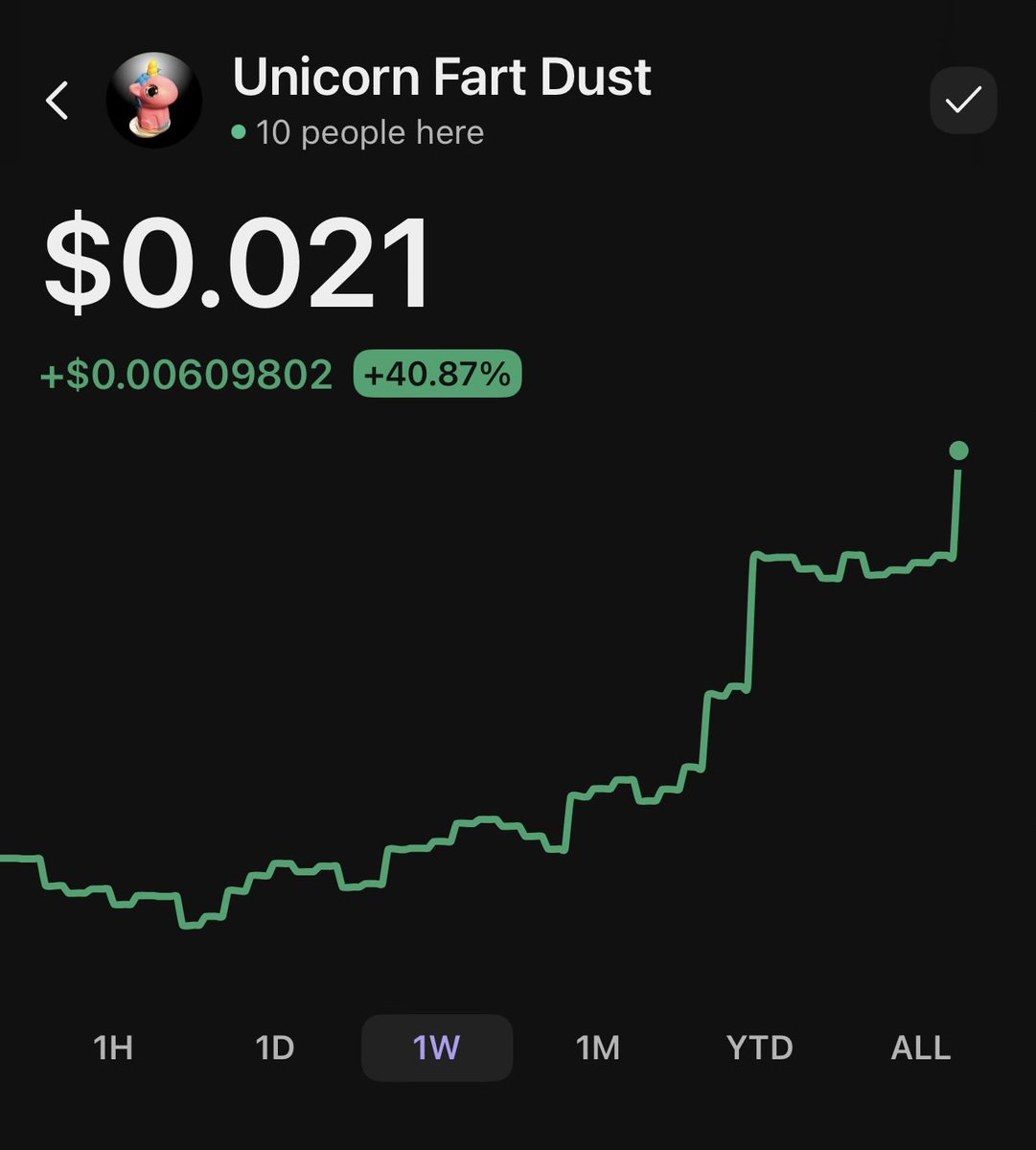 $ufd just warming up 

There is a reason after being in this space for 10 years now most of my energy is in this project