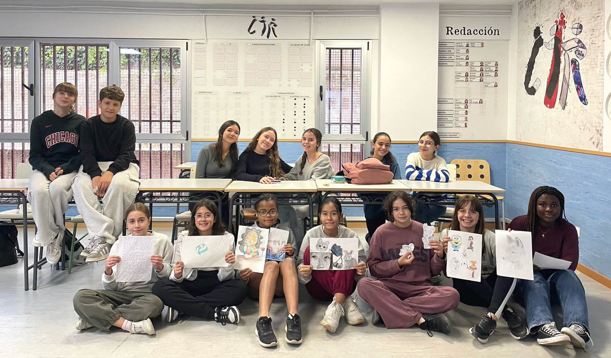 ijoaquinrodrigo's tweet image. ¡Os presentamos al #Relevo de nuestra revista escolar #CJR! ¡Tras un proceso de audiciones, hoy hemos dado oficialmente la bienvenida a esta nueva alineación de jóvenes cronistas! ¡Y mañana publicamos el número de octubre! ¡Bienvenidos! #SerQuienQuieras #joaquinrodriguismo