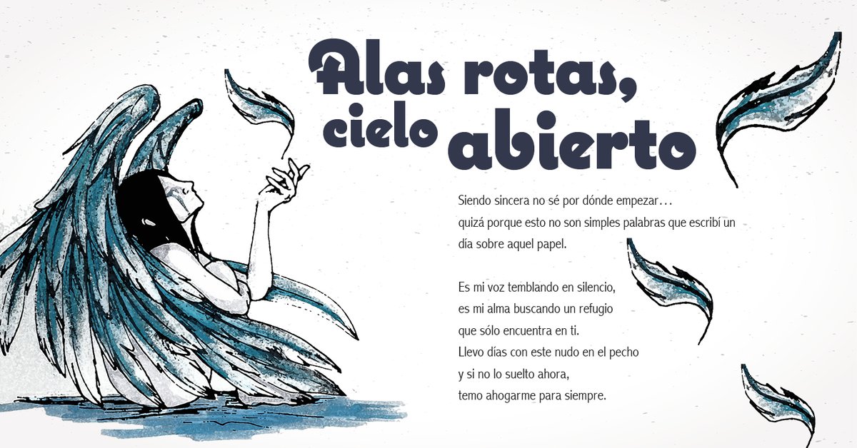 ConecteUAEMex's tweet image. Isabela Monserrat Nava Rojas del Plantel “Lic. Adolfo López Mateos” escribió &quot;Alas rotas, cielo abierto&quot; y lo puedes leer completo aquí 👉conecteuaemex.jimdofree.com/edici%C3%B3n-2…
#poesíacontemporánea
#inspiración
🎨Bettina Montes de Oca, @Editor_UAEMex .