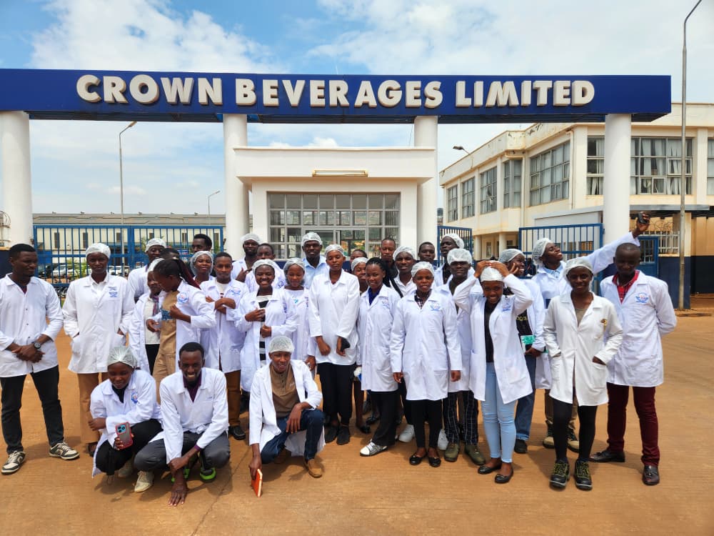 A fantastic industrial tour with the Chemistry Technology Students Association (CHETESA) of Kyambogo University at Crown Beverages Limited (Pepsi)! On 23-10-2025