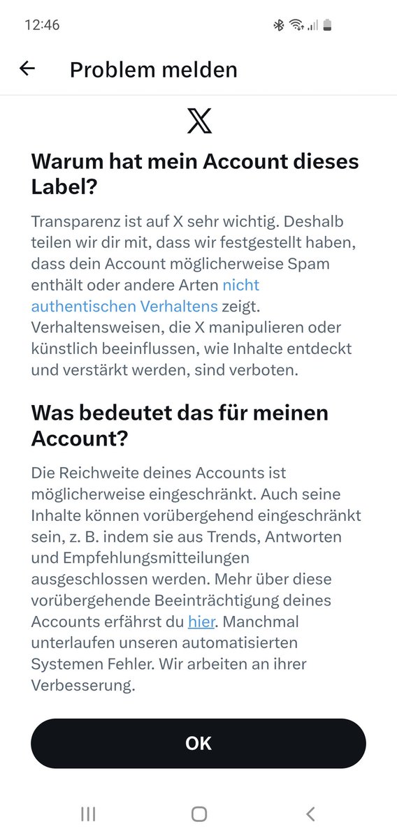 #X was soll der Scheiß?
Ist das eine Form der #XZensur?