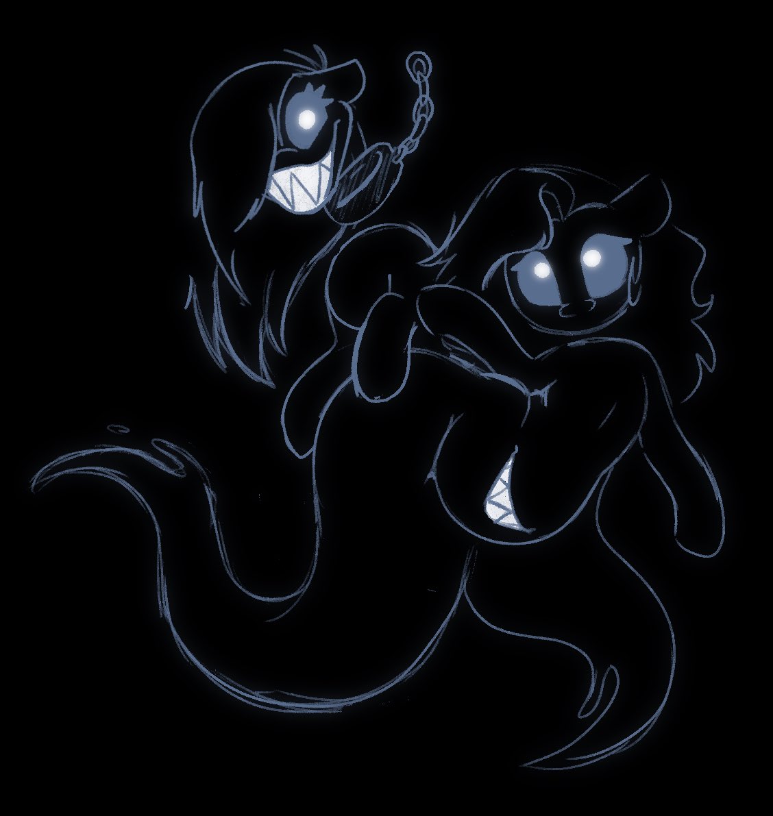 Tonight you will be visited by two ghosts…