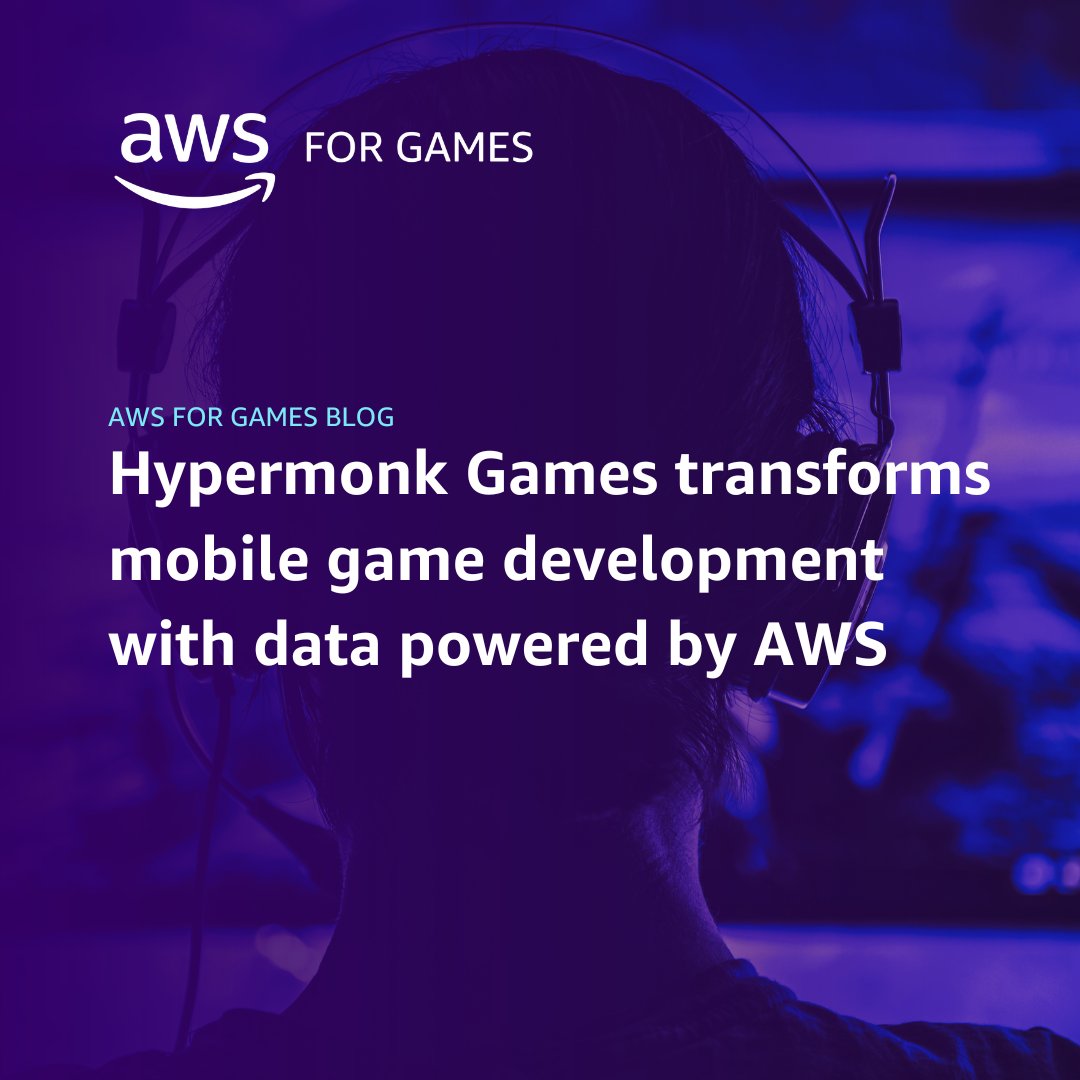 AWSGameTech's tweet image. Want to make smarter decisions about player engagement, monetization, & game design? 🎮
See how @HyperMonkgames built Orange—a custom analytics infrastructure on AWS delivering real-time player insights, 60% storage savings, & 50% database cost reduction. 📊
📍Read how:…
