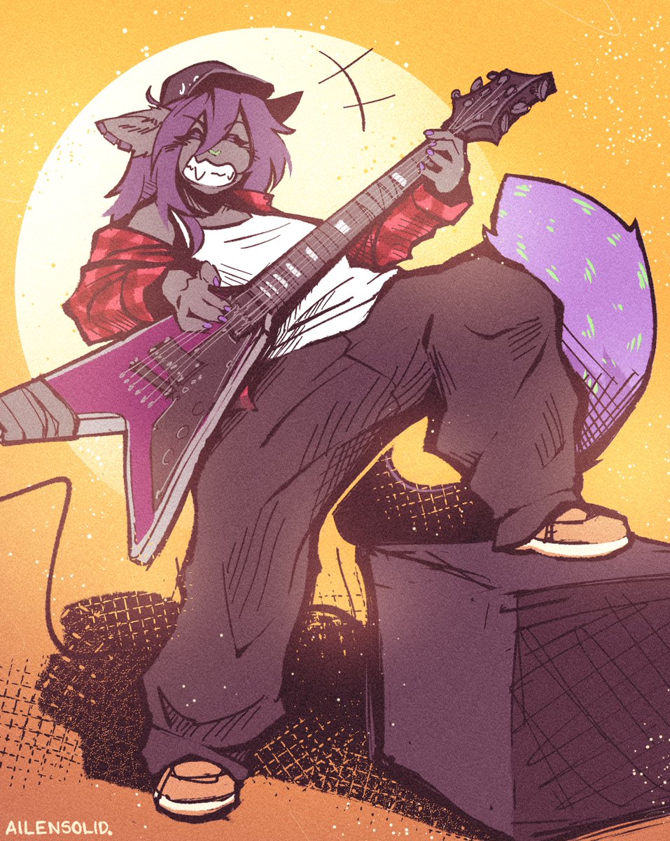 AilenSolid's tweet image. showing off!