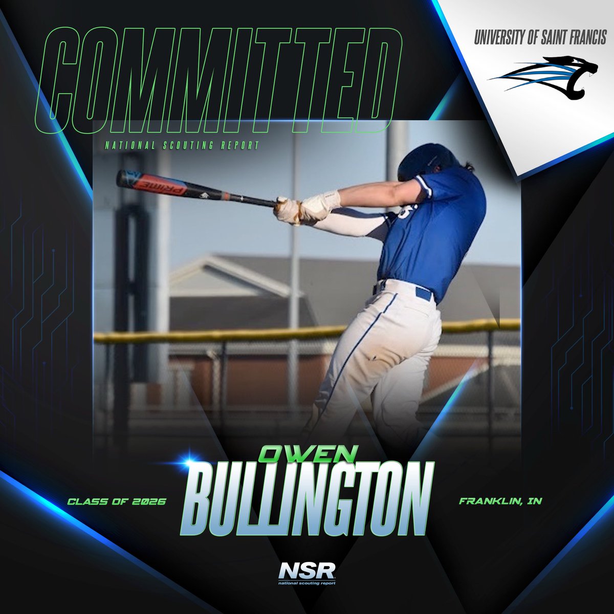 nsrnow's tweet image. 🚨#CommitmentAlert🚨
Congrats to #NSRbaseball 2026 grad Owen Bullington for committing to University of Saint Francis!💪⚾️

👤 Coach Mark Galyean 
#NSRcommit
#NSROwenBullington

#NSRcommit #collegerecruiting #success #teamwork #nsrathlete #sports #goals 
#motivation…