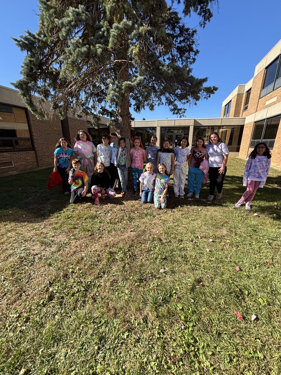 Tie Dye Day- we are too bright for drugs! 😎 🕶️😎🕶️