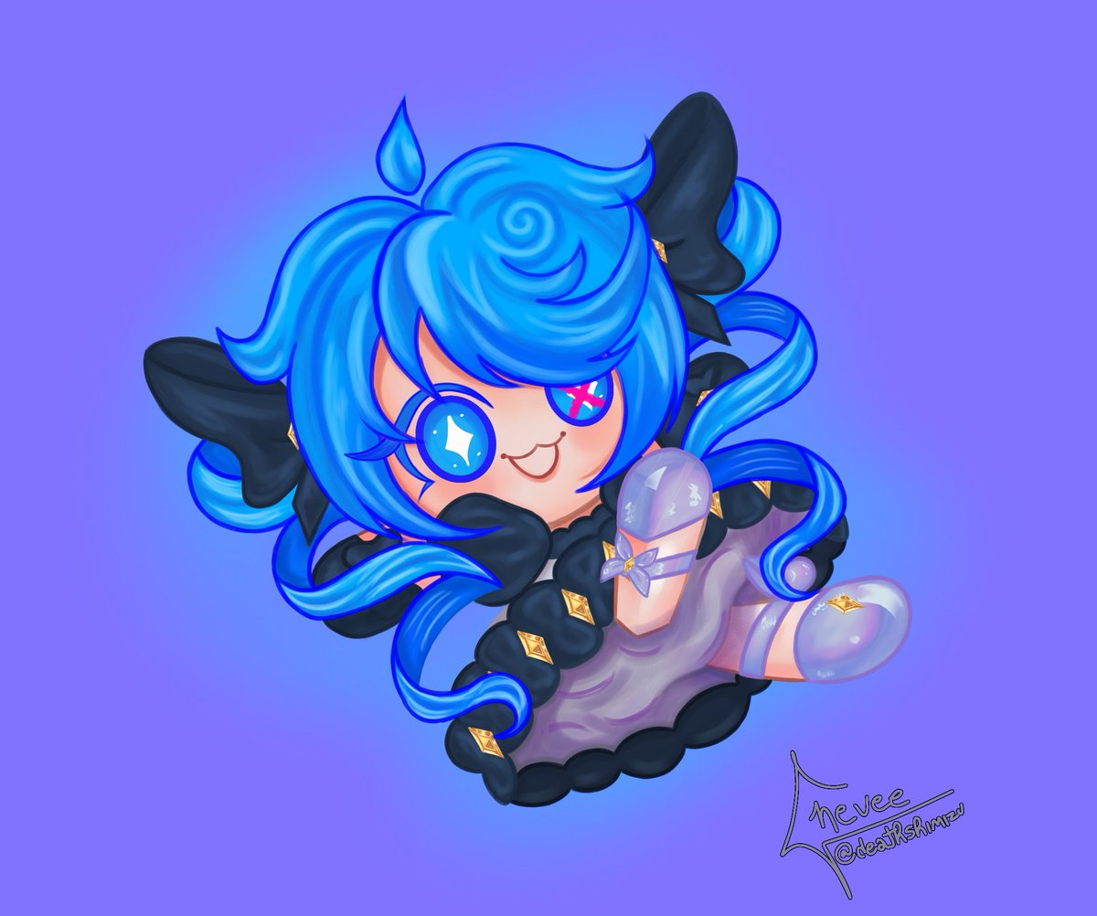 deathshimizu's tweet photo. [crk x wild rift]

#Gwen Cookie https://t.co/UPeJd7xT3Q