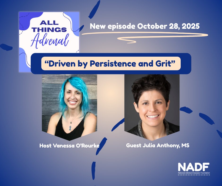New episode alert! Join Vanessa for a conversation with Julia Anthony, founder and CSO of specialty pharmaceutical company SOLUtion Medical, about working towards an adrenal insufficiency auto-injector and the importance of educating in all directions.

NADF.us/podcast