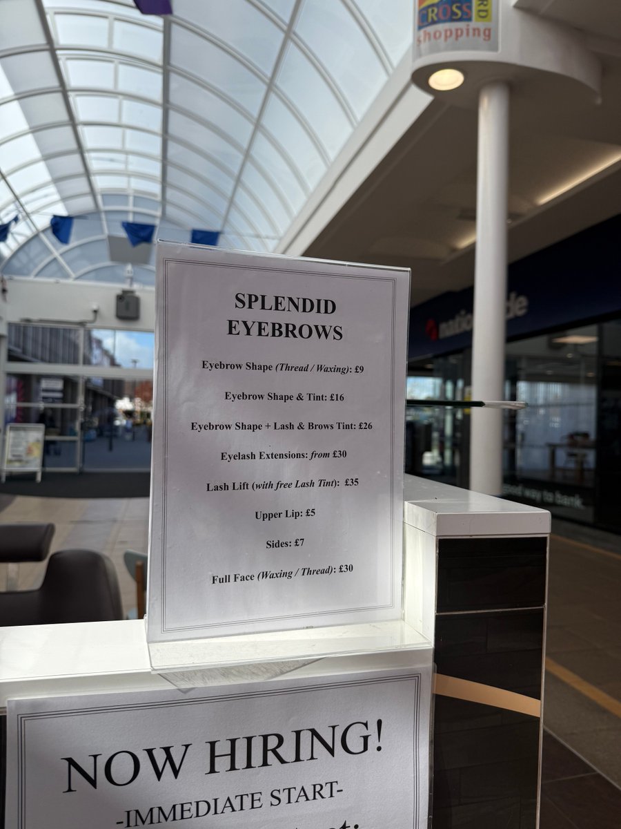 If your lashes and brows need a little love, we've got the place for you 🙌

The Brow Bar at Winsford is your go-to for shaping, tinting and lash treatments that leave you looking (and feeling) amazing 💆‍♀️