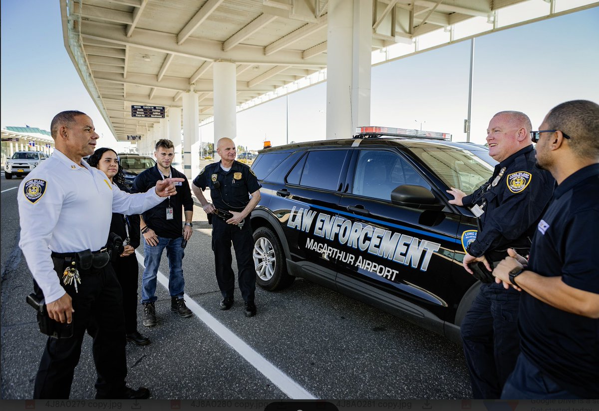 Saluting members of our Long Island MacArthur Airport Law Enforcement Team on National First Responders Day. Thank you for all you do to keep our customers safe &amp; secure each &amp; every day. #nationalfirstrespondersday #longislandny #flymacarthur 🇺🇸