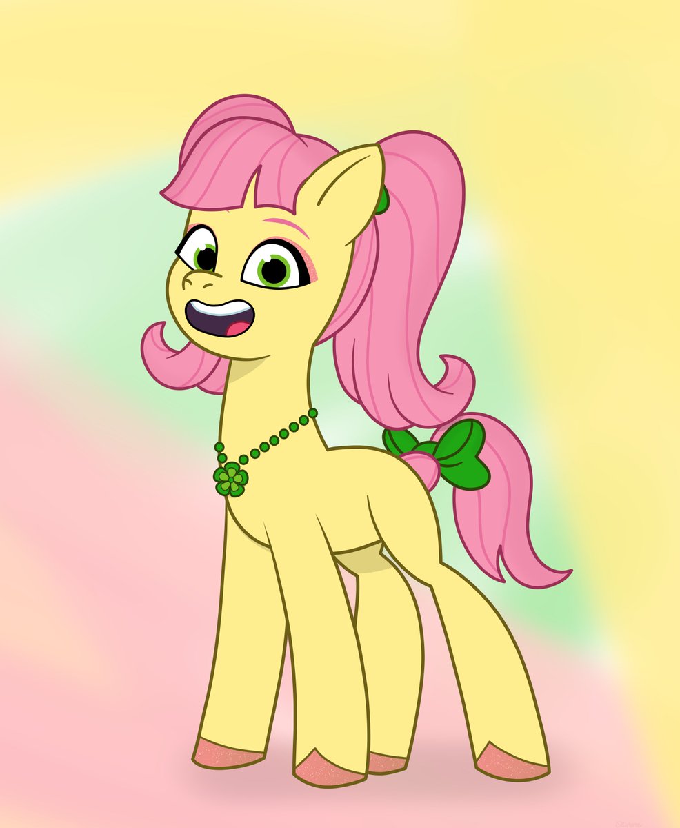 Qeinone's tweet photo. #Unitober2025 Day 28 - Makeover
Posey π
#mlp #mlpg5 #PoseyBloom https://t.co/myro2faUyt