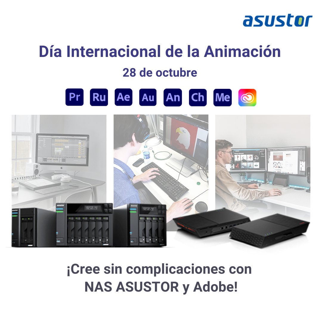 ASUSTOR Spain tweet media