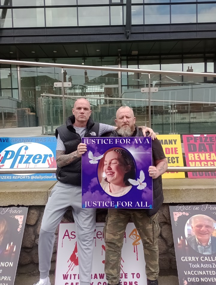 <a href="/MdBreathe/">Mary Talley Bowden MD</a> <a href="/Answers4Sean/">Answers4Sean 🇨🇦</a> God bless you &amp; yours Mary.
There are people worldwide fighting the same fight sister.
God bless Sean &amp; his family his father is an absolute warrior l have the height of respect for him.
Ava O' Brien died within 9 months of being coerced into taking that poison💉She presented