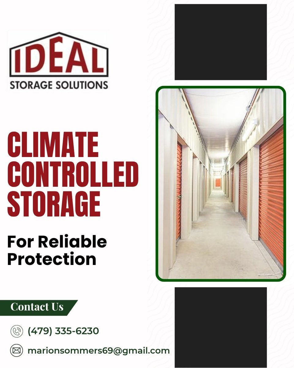 Idealstorage77's tweet image. Ideal Storage Solutions offers storage units with climate control to safeguard sensitive belongings from extreme temperatures and humidity. 
 #ClimateControlledStorage #IdealStorage
maps.app.goo.gl/ioNRHtswM1Hcgu…