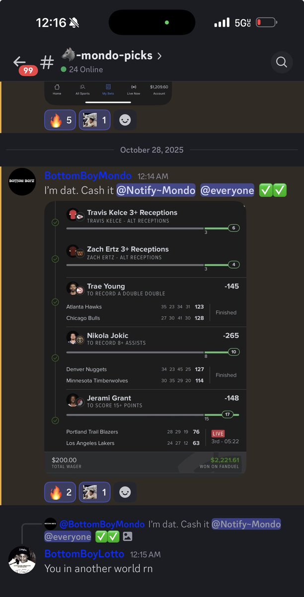 7L_Trell's tweet image. 4 bangers cashed in 48 hours 😎 More NBA today all plays posted here. 

discord.com/invite/BQk6S3J…