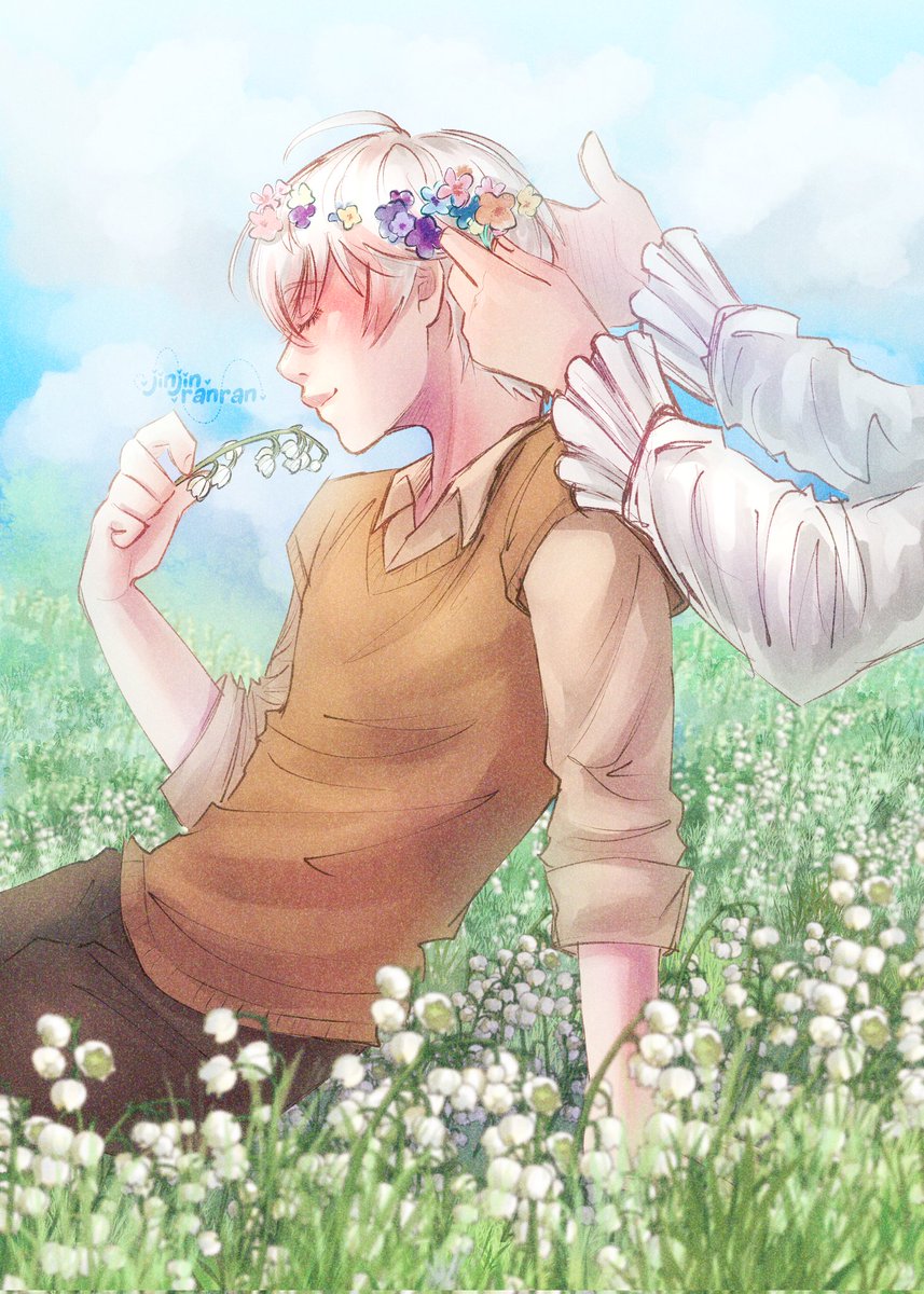 #MM_Mystictober2025 Day 28: Lily of the Valley

Pose ref: <a href="/mellon_soup/">Peddmellonaminn</a>