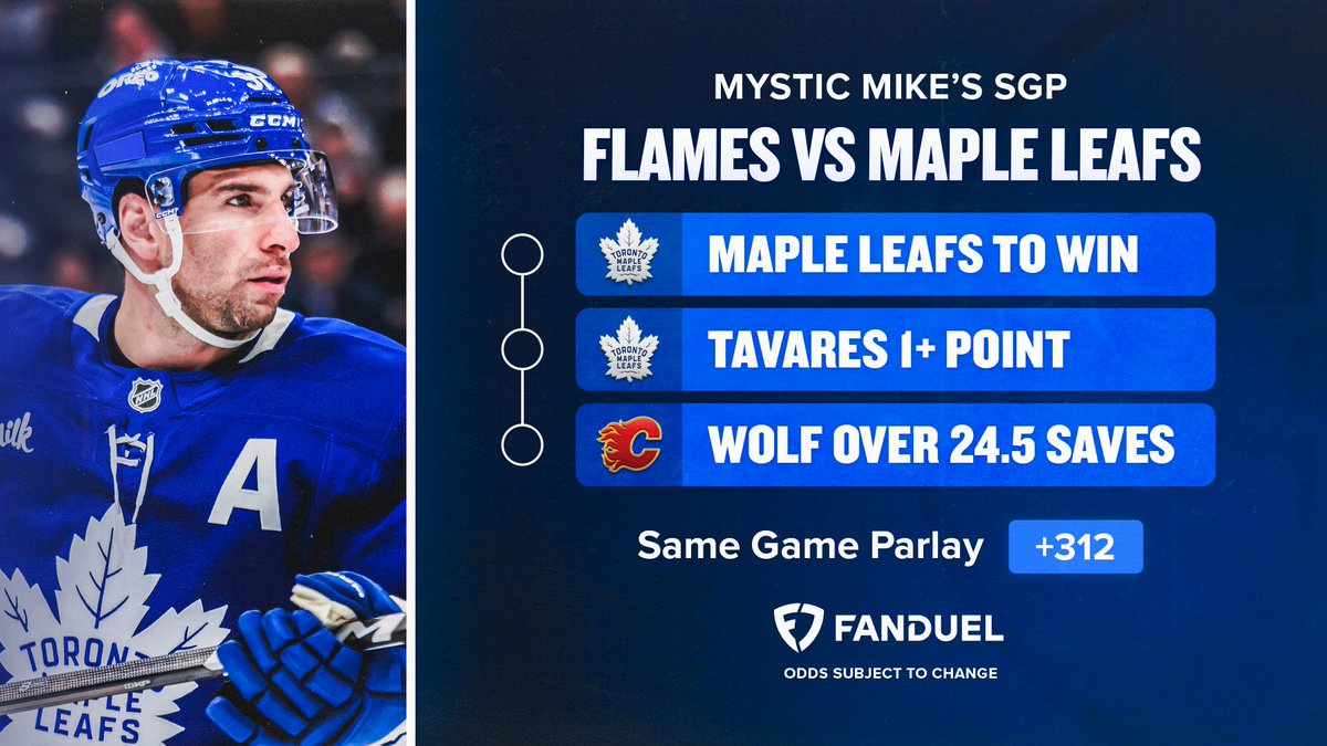 TSN_Edge's tweet image. THE FROZEN FRENZY RETURNS 🏒

With all 32 NHL teams in action, @MeghanChayka, @CarloColaiacovo, and @mike_p_johnson built us these Same Game Parlays @FanDuelCanada 👀