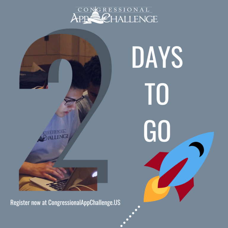 RepDavidRouzer's tweet image. REMINDER: Student applications for the Congressional App Challenge are due at 12:00pm ​est this THURSDAY!