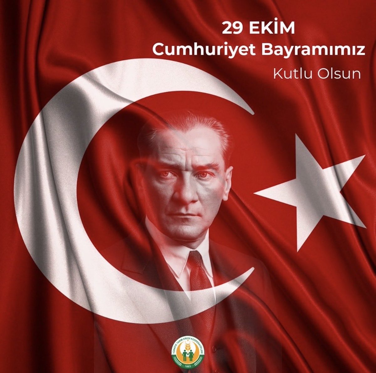 Cumhuriyetimizin 102. yılı kutlu olsun!
Gazi Mustafa Kemal Atatürk’ün önderliğinde kurulan Cumhuriyetimizin 102. yılında, milletimizin bağımsızlık ve özgürlük mücadelesini gururla anıyor; bizlere bu vatanı emanet eden tüm kahramanlarımızı şükran ve saygıyla yad ediyoruz.