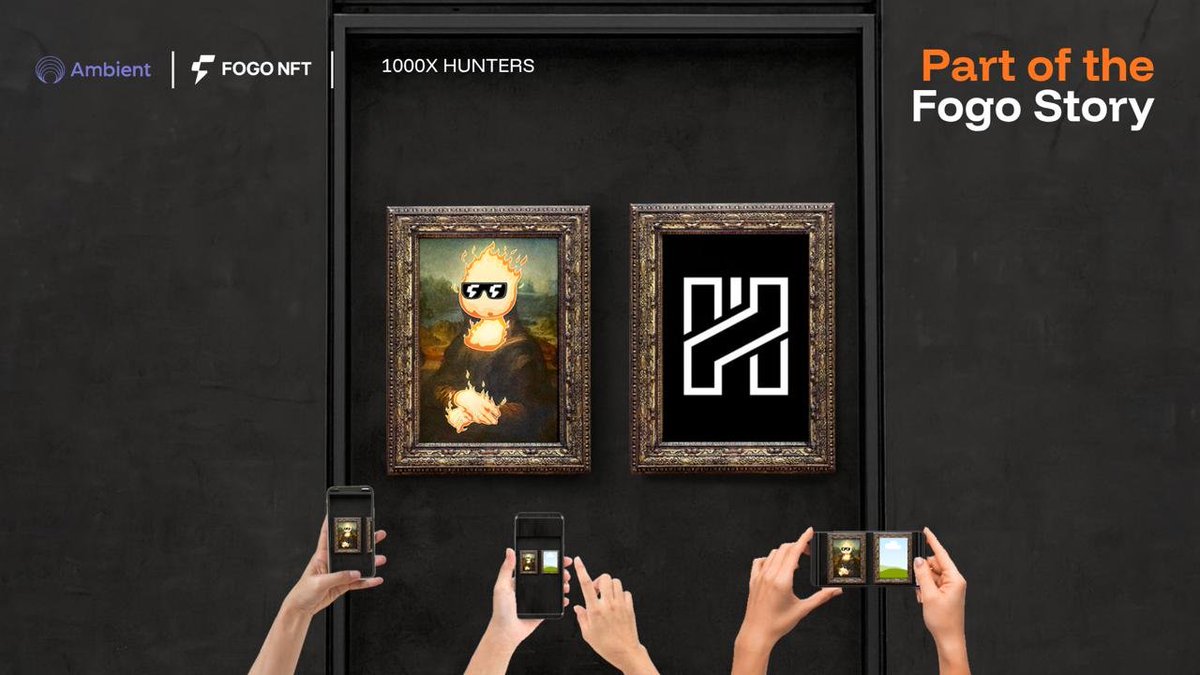 We’ve been framed. officially part of the fogo story

<a href="/FogoNFT/">FogoNFT</a> let’s rally