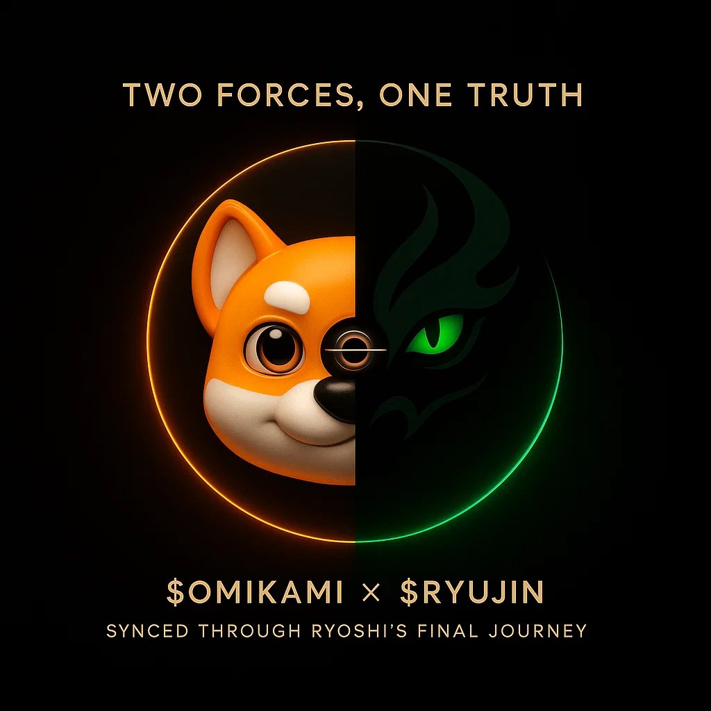 OMIKAMI 🟧 // RYUJIN ⬛️ are ready for the first Black Hole Event on 11.11.25 ⏳
omikami.com
x.com/Omikamitoken/s…