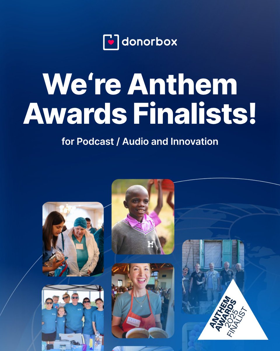 Donorbox tweet media