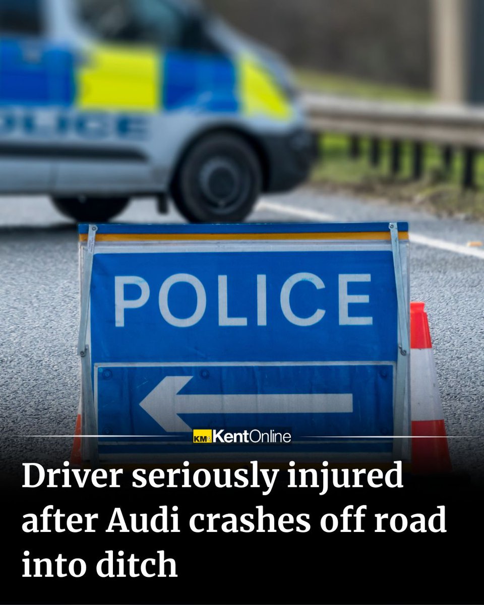He's in hospital in a stable condition, say police
Full story: kentonline.co.uk/faversham/news…