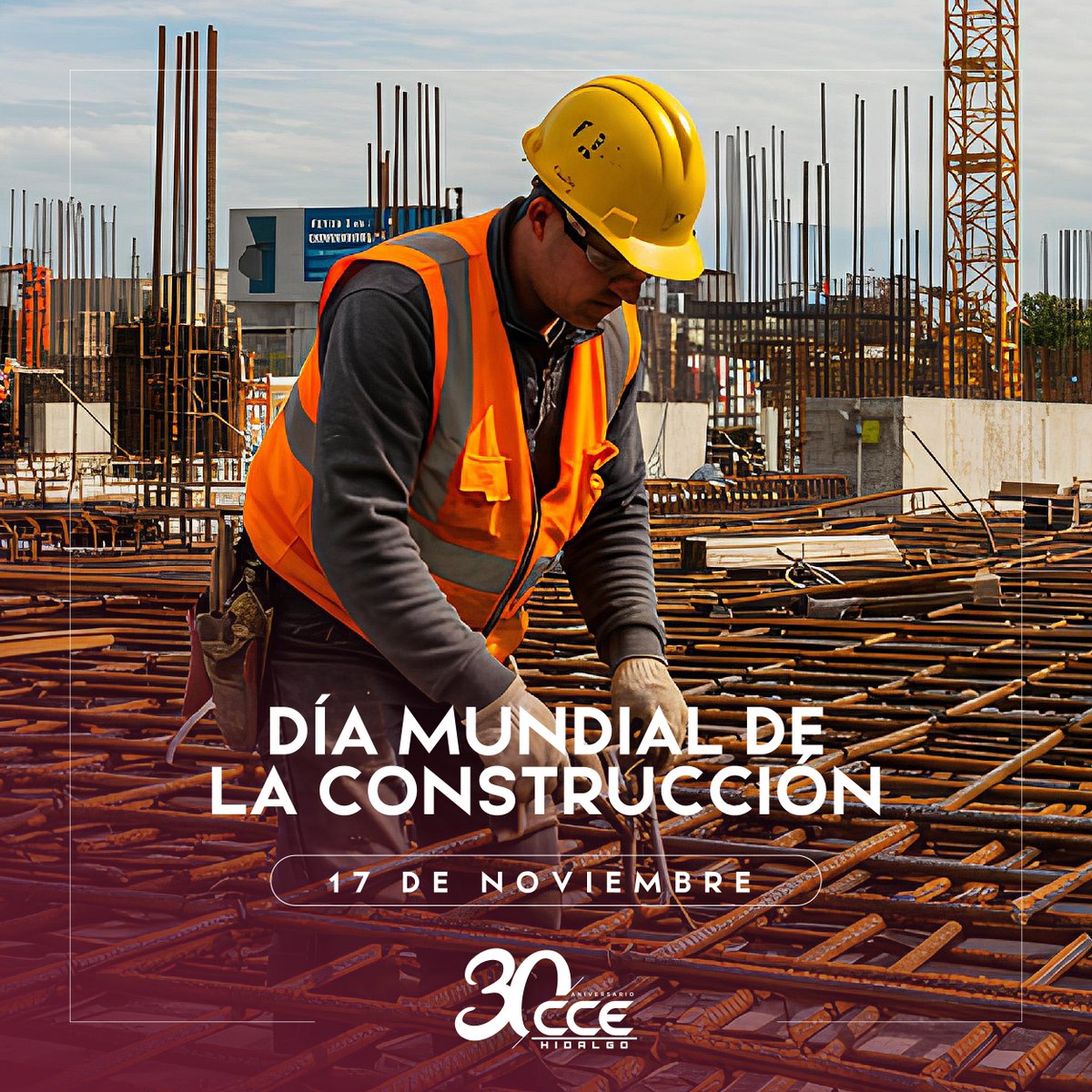 En el Día Mundial de la Construcción celebramos a todas las personas que, con esfuerzo, talento y dedicación, edifican el progreso de nuestras ciudades y comunidades. Su trabajo es la base sobre la que se levanta el desarrollo y el bienestar de nuestro país.