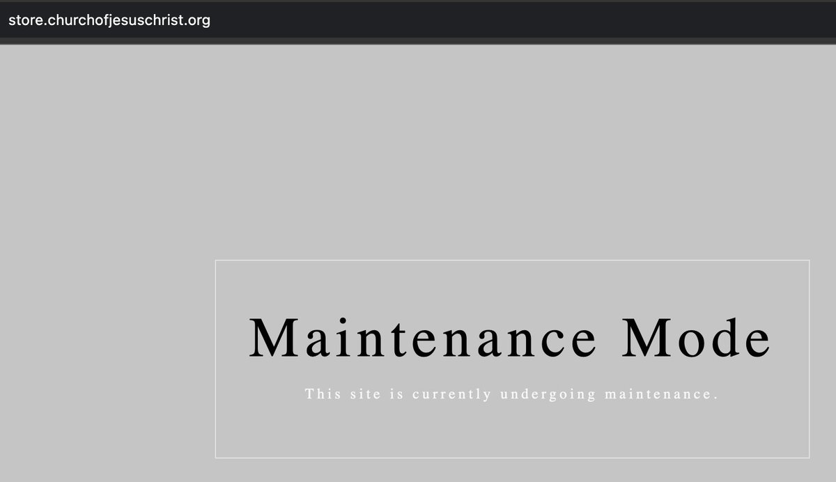 looks like sleeveless garment t-shirts have crashed the online store #churchofjesuschrist