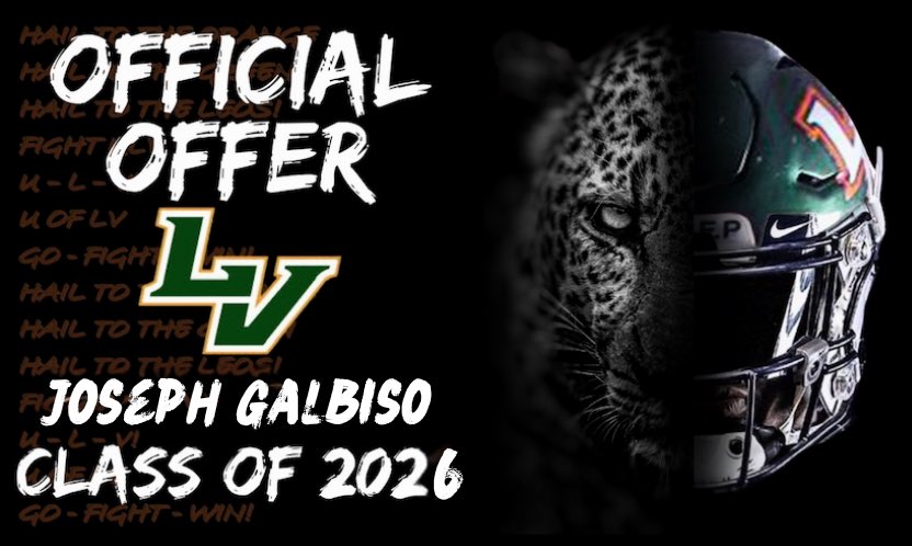 After a great conversation with <a href="/_CoachSid/">Sid Robertson</a> I am blessed to receive an offer from LaVerne University !!
<a href="/Libertyotball/">Liberty Football</a> <a href="/muraco_lhs/">Rich Muraco</a> <a href="/BrandonFusco/">Brandon Fusco</a> <a href="/BrandonHuffman/">Brandon Huffman</a> <a href="/PrepRedzoneNV/">Prep Redzone Nevada</a> <a href="/CoachDrixNCSA/">Coach Driscoll (NCSA Football Recruiting Coach)</a>