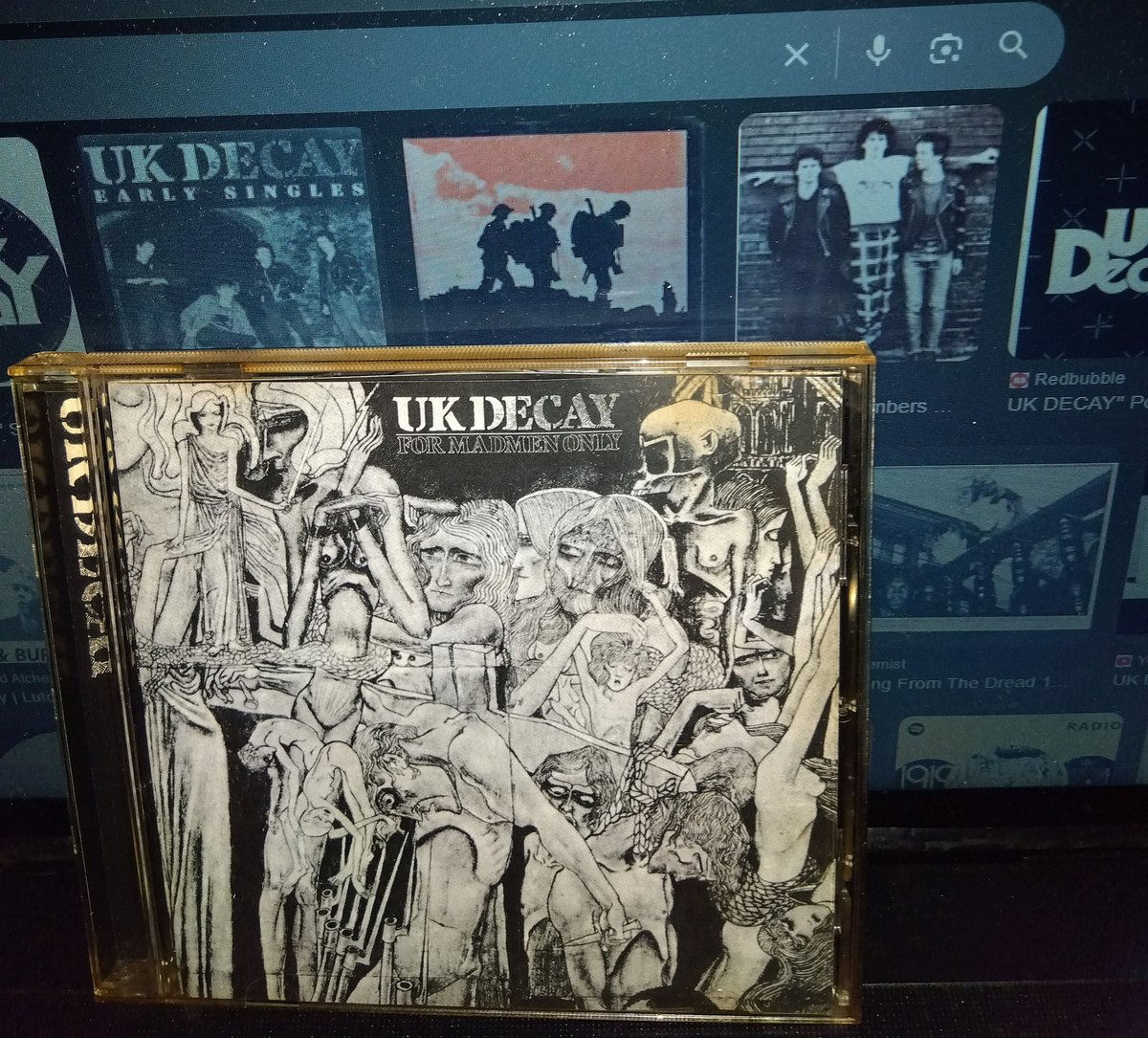mellozaemon's tweet photo. #UKDecay🇬🇧(1978-1983·1993·2005~)
For Madmen Only('81)1st #ゴス #ポジパン https://t.co/fDSsTTbUPt