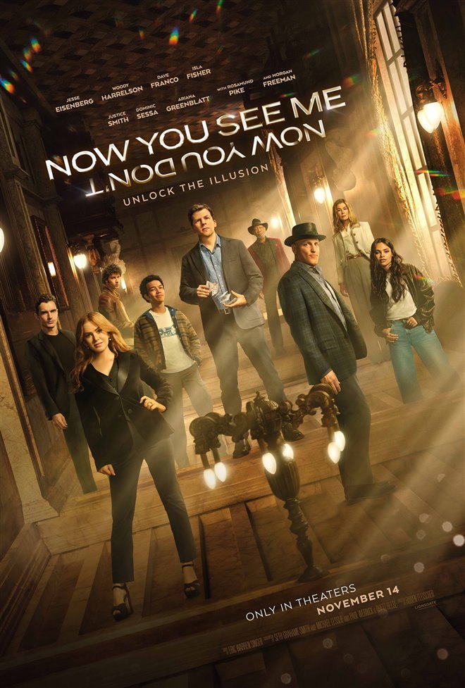 mrwillw's tweet image. Enter for a chance to win passes to an Advance Screening of NOW YOU SEE ME: NOW YOU DON'T in Toronto, Montreal, and Vancouver.

"Like" this post, comment your City and tag 1 friend you will take. Multiple entries allowed.

Details: mrwillwong.com/nowyouseemenow