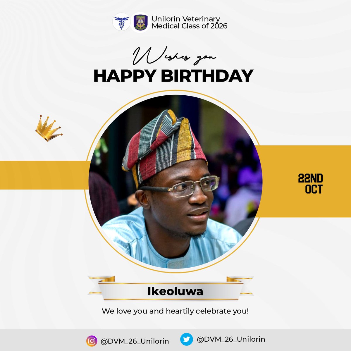 Belated birthday, Ikeoluwa.🎉